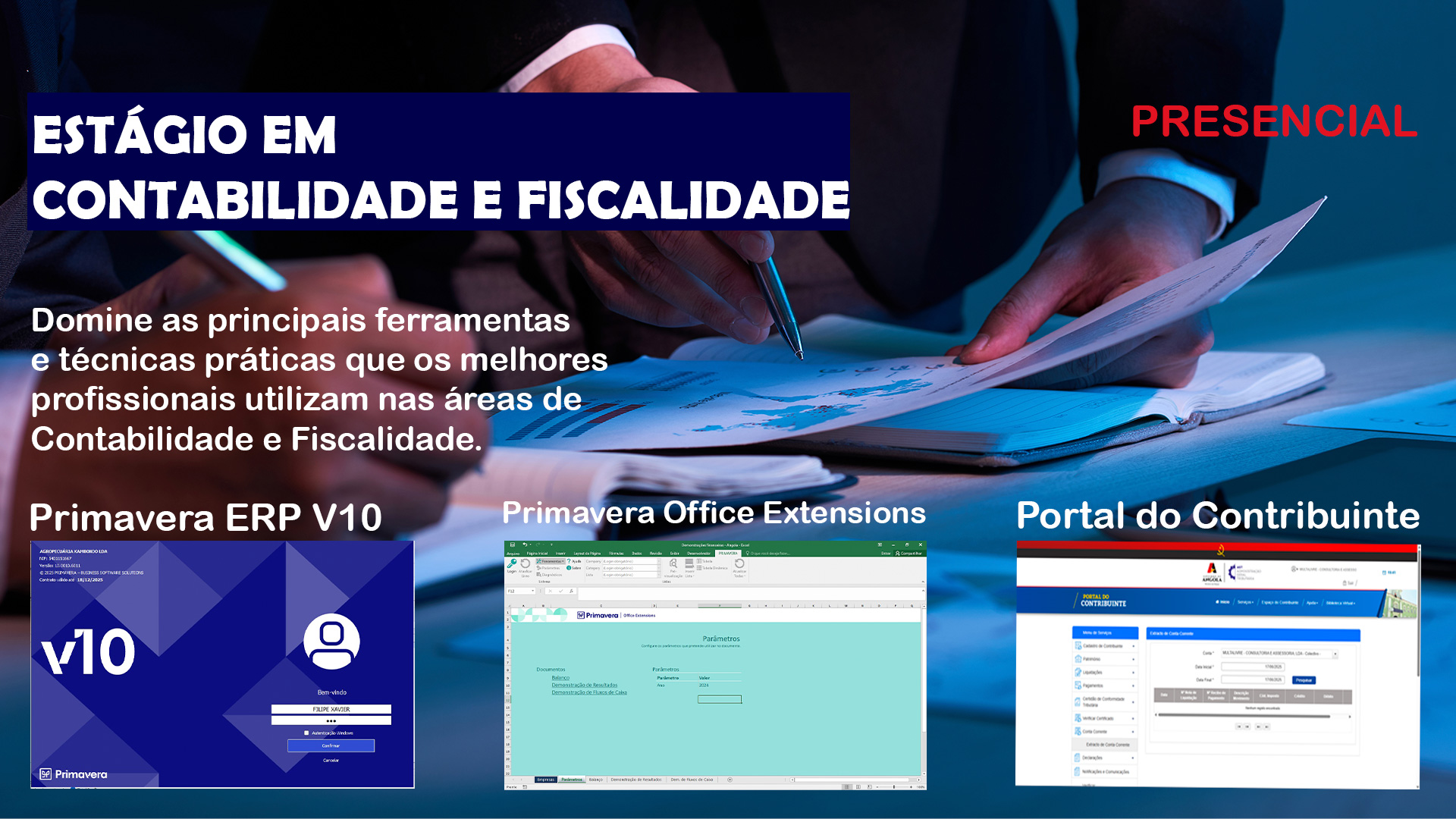 ESTÁGIO EM CONTABILIDADE E FISCALIDADE
